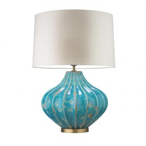 Mallory Turquoise Table Lamp